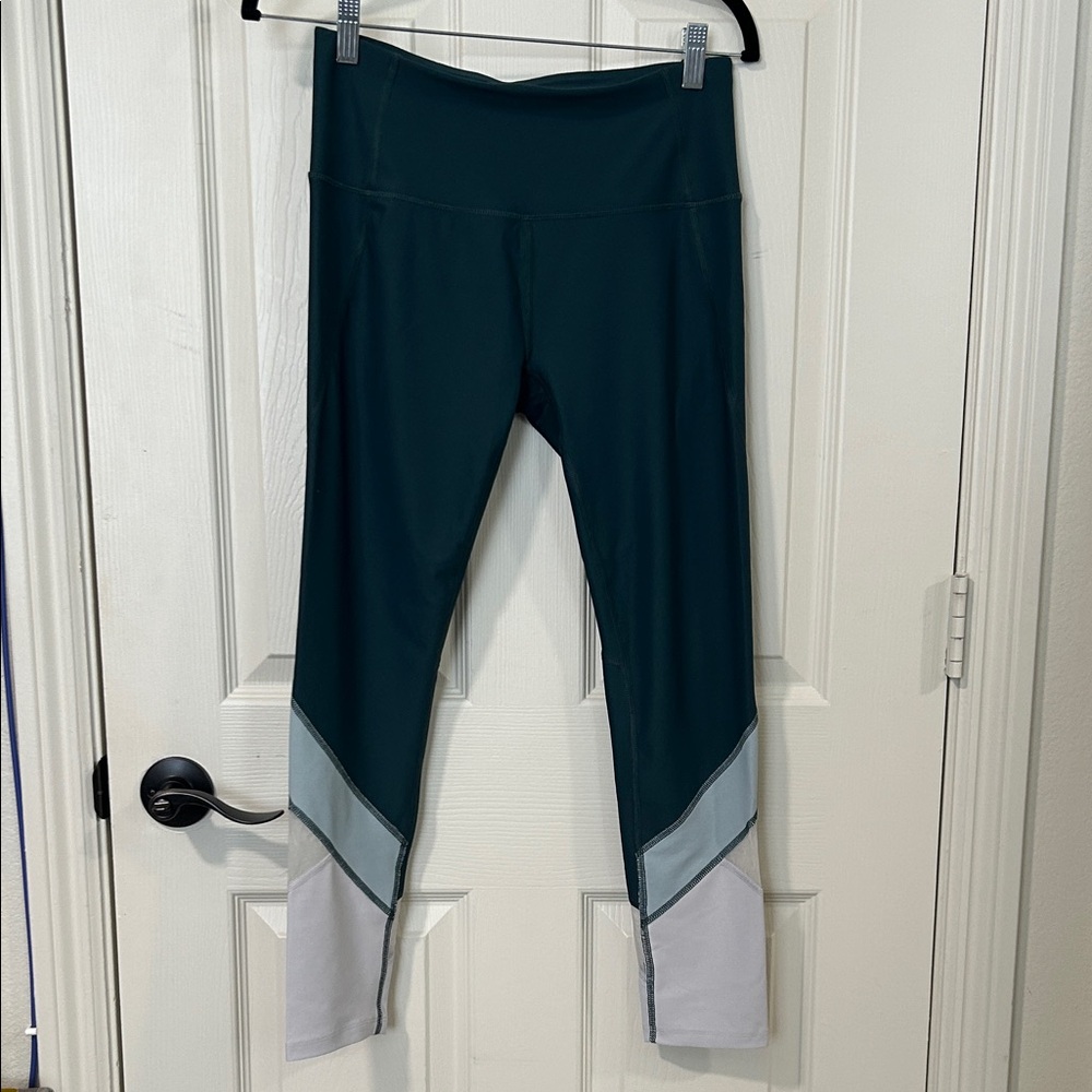 Apana Green Spandex Yoga Leggings